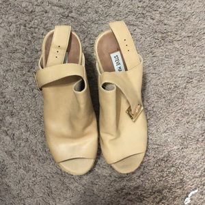 Tan Espadrille heels